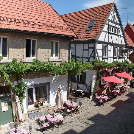Weinhotel Oechsle&Brix Sommerhausen Exterior foto